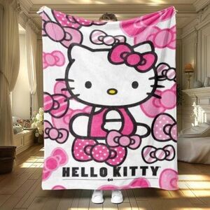 Blush fluffy blanket